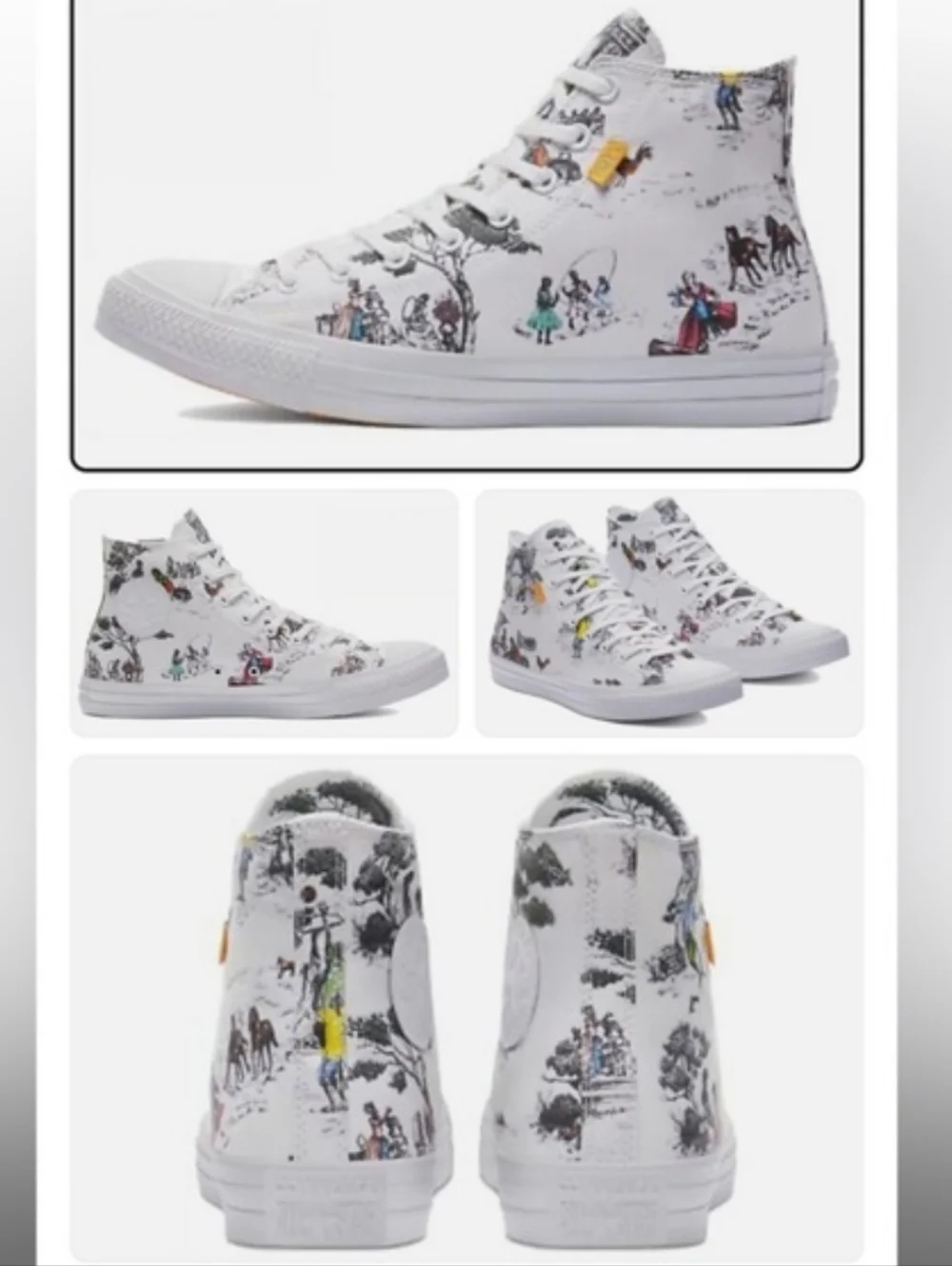 Converse Chuck Taylor All-Star Hi x Union Sheila Bridges Harlem Toile 7 - Picture 2 of 12